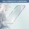 Cellularline Fortified Xtreme Glass - iPhone 16 īpaši aizsargājošs rūdītais stikls ar pastiprinātām malām, viegli uzklājams un īpaši izturīgs