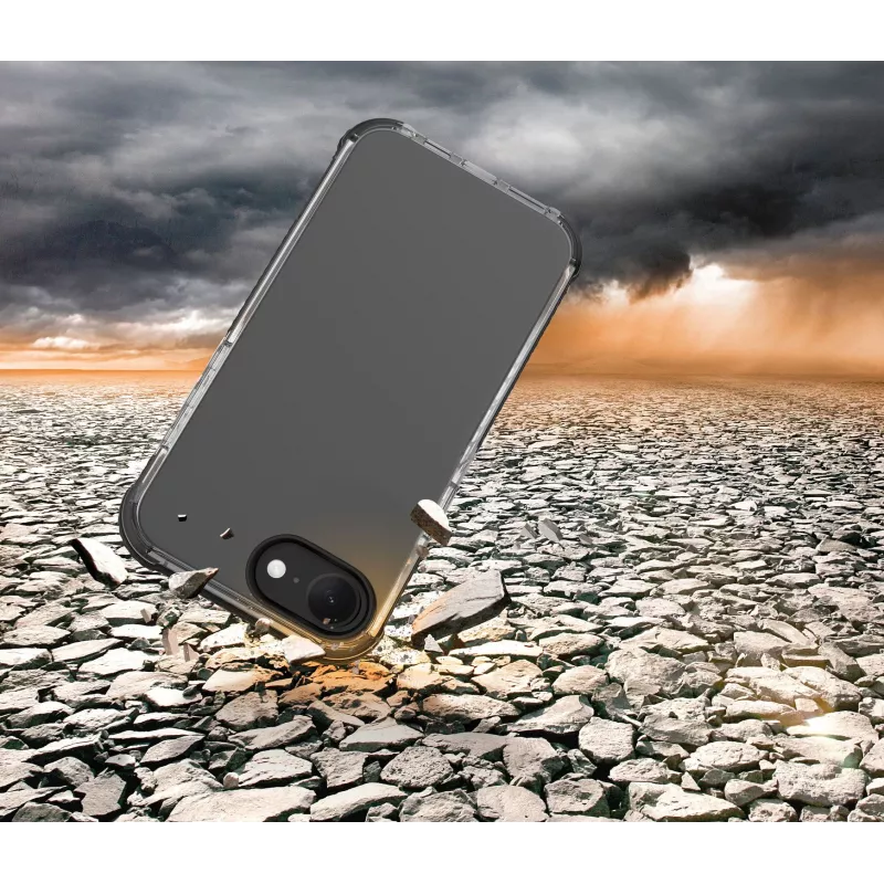 Cellularline Tetra Force Strong Guard - iPhone 16e īpaši aizsargājošs, triecienizturīgs elastīgs futrālis ar integrētu Microban® antibakteriālo tehnoloģiju
