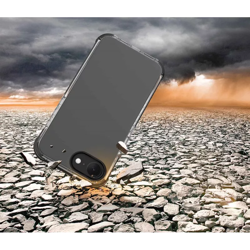 Cellularline Tetra Force Strong Guard - iPhone 16e īpaši aizsargājošs, triecienizturīgs elastīgs futrālis ar integrētu Microban® antibakteriālo tehnoloģiju