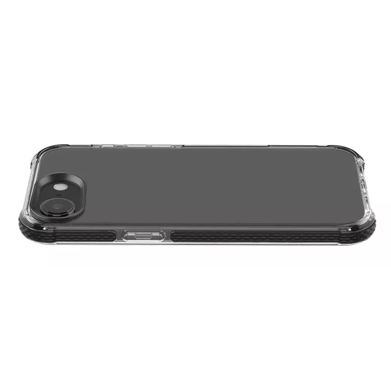 Cellularline Tetra Force Strong Guard - iPhone 16e īpaši aizsargājošs, triecienizturīgs elastīgs futrālis ar integrētu Microban® antibakteriālo tehnoloģiju