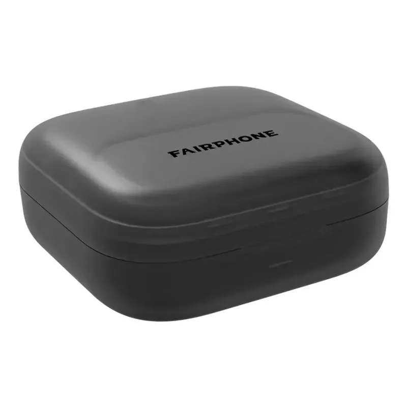 Austiņas Fairphone Fairbuds TWS in-ear, melnas — Bluetooth, USB‑C, 20–20 000 Hz, 10 m darbības attālums