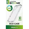 Cellularline Become Case - iPhone 16 vāciņš, izgatavots no 100% pārstrādātas plastmasas