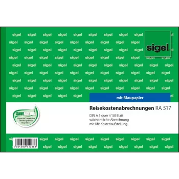 Uzņēmējdarbības veidlapa Sigel RA517