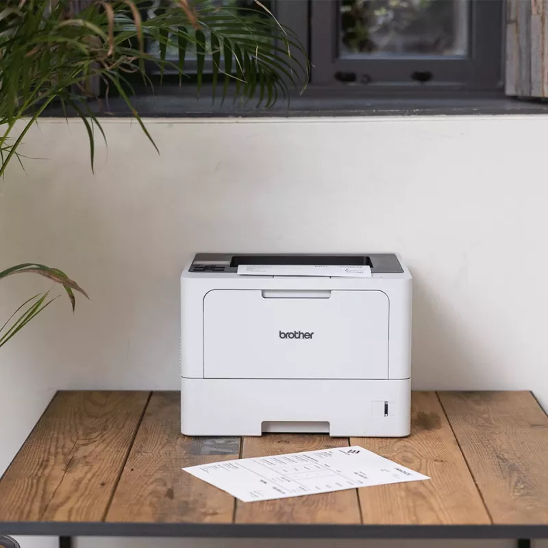 Brother HL-L5215DN lāzerprinteris — vienkrāsains, A4, 48 lpp./min, abpusēja druka, 1200 × 1200 DPI