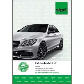 Rakstāmpiezīmju bloks Sigel FA513 A5 32 lapas Zaļš Balts