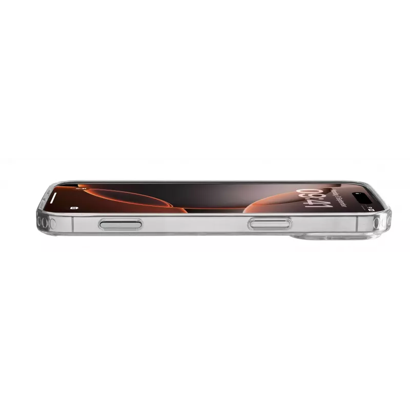 Cellularline Clear Protect - iPhone 16 Pro Max cietais futrālis ar gumijas malām
