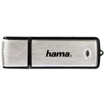 Hama 00104308 USB zibatmiņa 32 GB USB Type-A 2.0 Melns, Sudraba