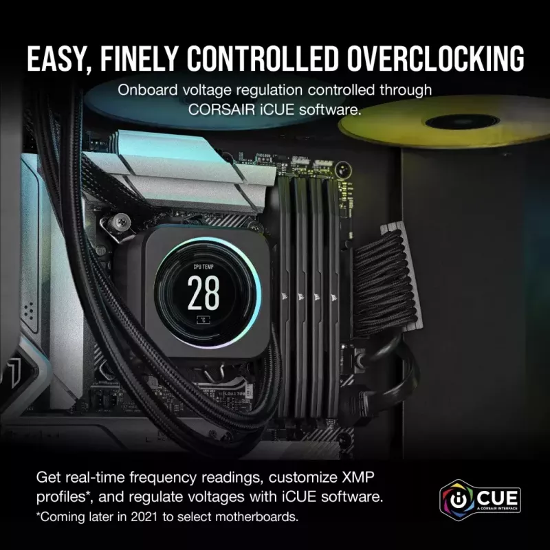 Corsair Vengeance, DDR5-6400, CL32, AMD EXPO + Intel XMP 3.0 - 32 GB Dual-Kit, grau