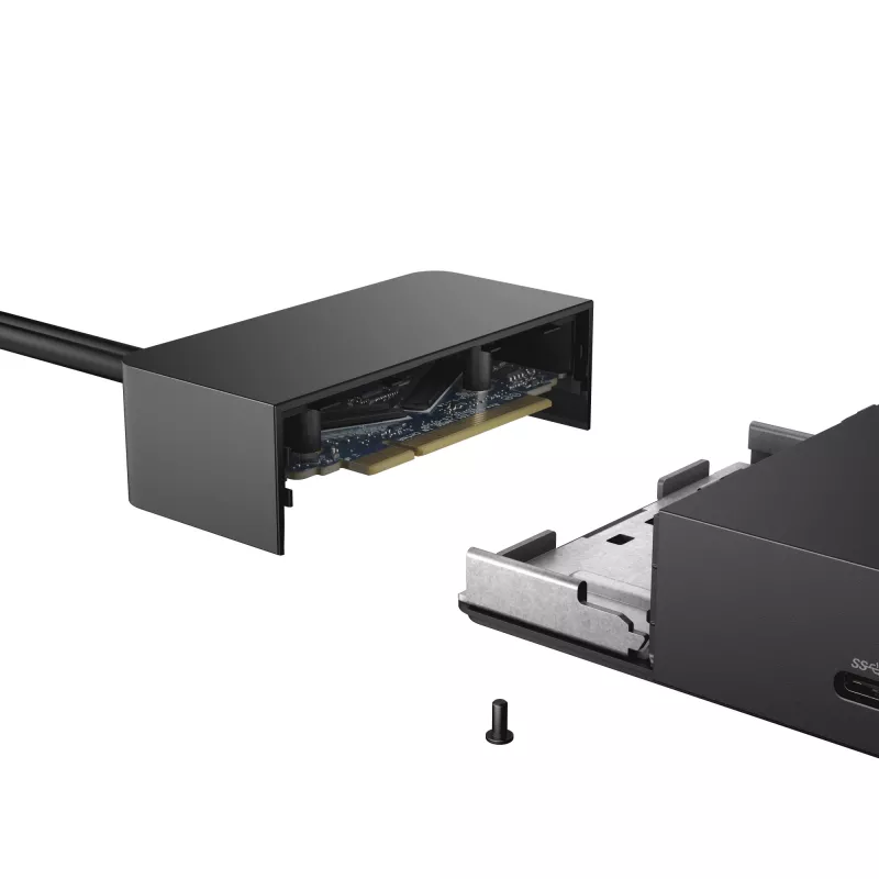 DELL WD19 Vadu USB 3.2 Gen 1 (3.1 Gen 1) Type-C Melns