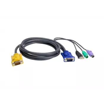 ATEN PS/2 USB KVM kabelis 1,8m