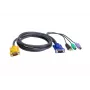 ATEN PS/2 USB KVM kabelis 1,8m