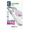 Cellularline Gloss Mag - iPhone 16 magnētiskais maciņš uzlādei un pievienošanai MagSafe lādētājam
