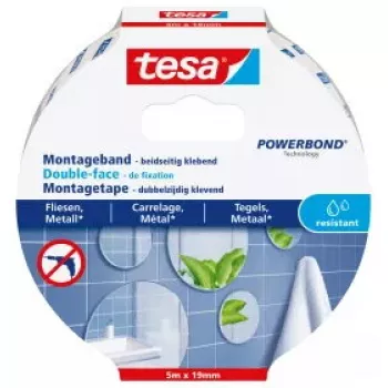 Montāžas lente Tesa 77745-00000 5m Balta 19mm