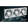 140 mm ventilators Arctic Freezer P14 Pro Reverse A-RGB (balts) — 166,5 m³/h, 5,1 mmH₂O, FDB, PWM, kabeļa sadalītājs
