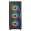 PC korpuss Azza Fighter Midi Tower melns
