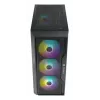 PC korpuss Azza Fighter Midi Tower melns