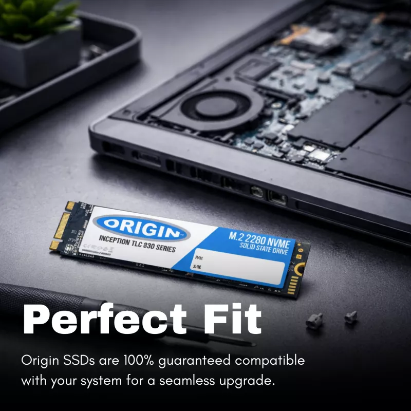 Origin Storage Inception SSD 512 GB NVMe M.2 3D TLC 42 mm, 512 GB, M.2, 2100 MB/s