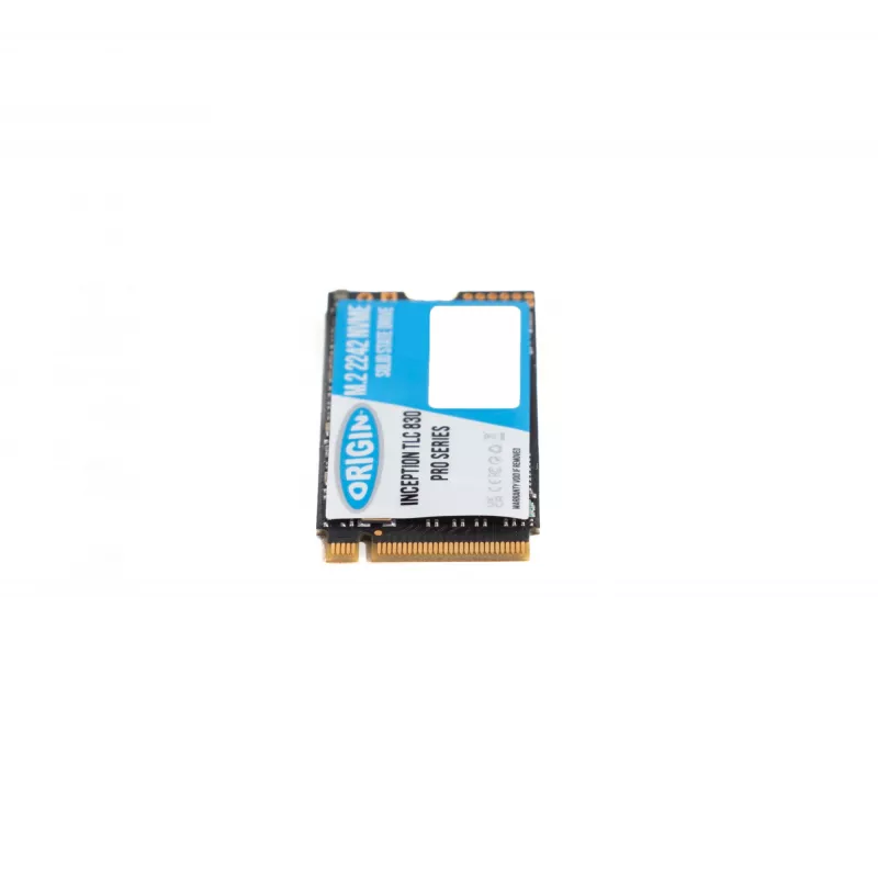 Origin Storage Inception SSD 512 GB NVMe M.2 3D TLC 42 mm, 512 GB, M.2, 2100 MB/s