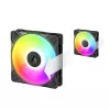 140 mm korpusa ventilators Arctic Freezer P14 Pro Reverse A-RGB — PWM, 140 mm, 166.5 m³/h, 5.1 mmH2O, FDB, melns