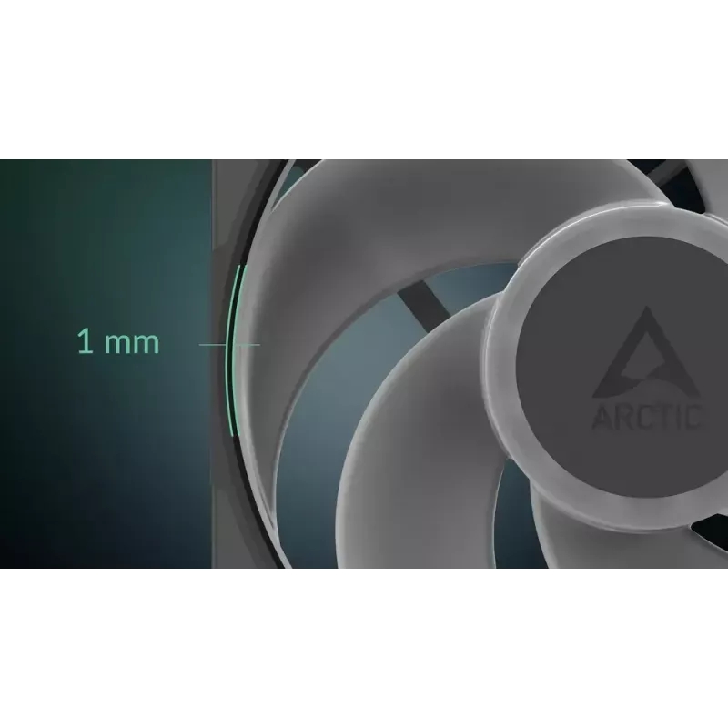 140 mm korpusa ventilators Arctic Freezer P14 Pro Reverse A-RGB — PWM, 140 mm, 166.5 m³/h, 5.1 mmH2O, FDB, melns