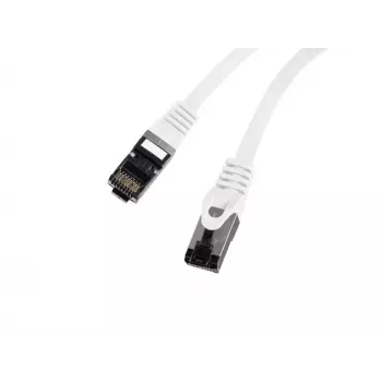 LANBERG tīkla kabelis Cat8.1 S/FTP (S-STP) RJ-45 uz RJ-45 Balts 0.5 m