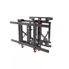Peerless DS-VW775-QR reklāmas displeja stiprinājums 152,4 cm (60 collas) melns