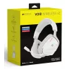 Austiņas Corsair VOID WIRELESS v2 vadu un bezvadu Bluetooth baltas