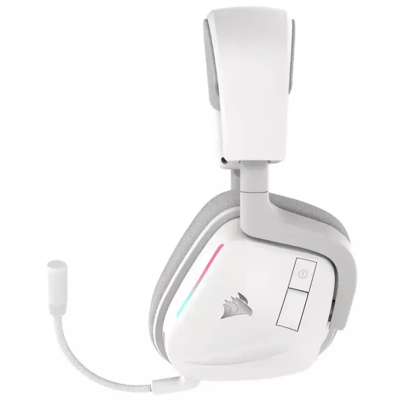 Austiņas Corsair VOID WIRELESS v2 vadu un bezvadu Bluetooth baltas