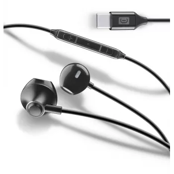 Cellularline ORBIT stereo kapsulveida austiņas ar mikrofonu un tālvadību