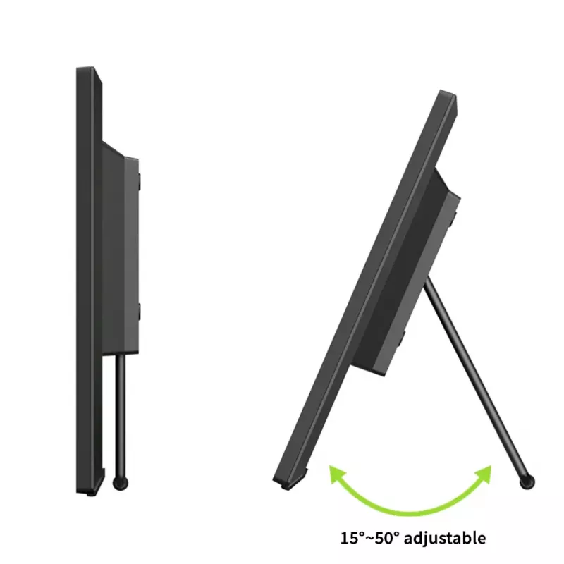 HANNspree HT165HPB 15,6 collu (39,6 cm) Full HD IPS LCD skārienjūtīgais monitors 1920×1080, 15 ms, VESA, skaļruņi, melns