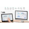 HANNspree HT165HPB 15,6 collu (39,6 cm) Full HD IPS LCD skārienjūtīgais monitors 1920×1080, 15 ms, VESA, skaļruņi, melns