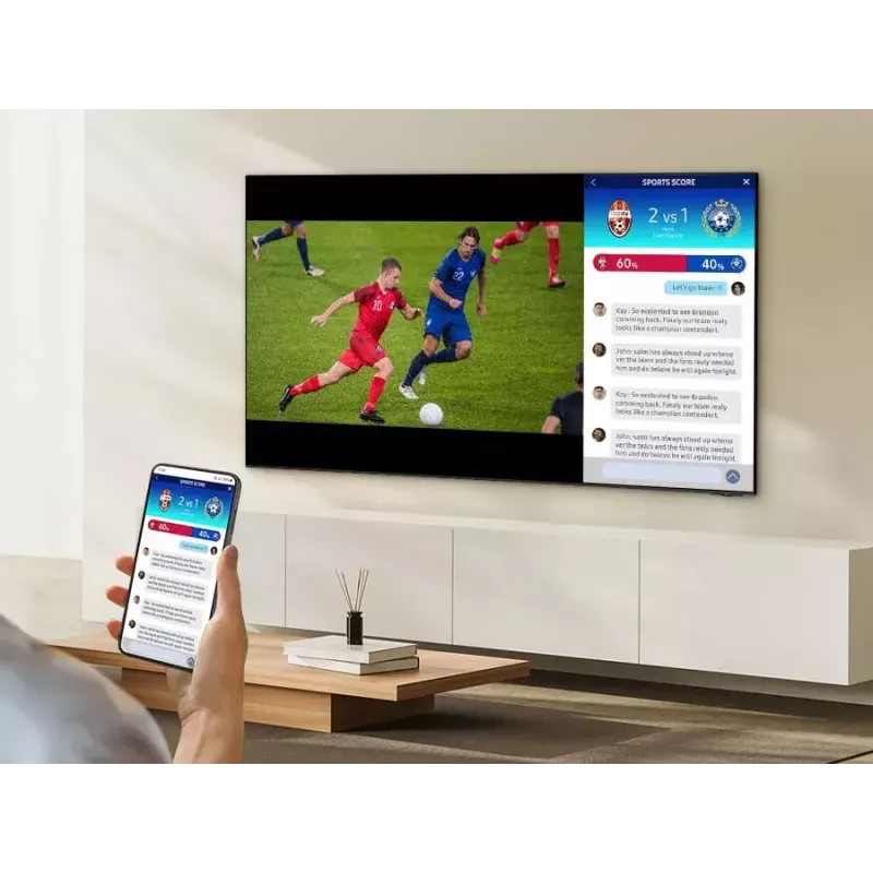 Samsung QE85QN85DBTXXH televizors 2,16 m (85 collas) 4K Ultra HD viedtelevizors Wi-Fi sudraba
