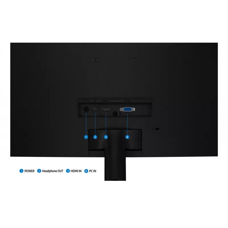 Samsung S27D392GAU LED monitors 68,6 cm (27 collas) 1920 x 1080 pikseļi Full HD LCD melns