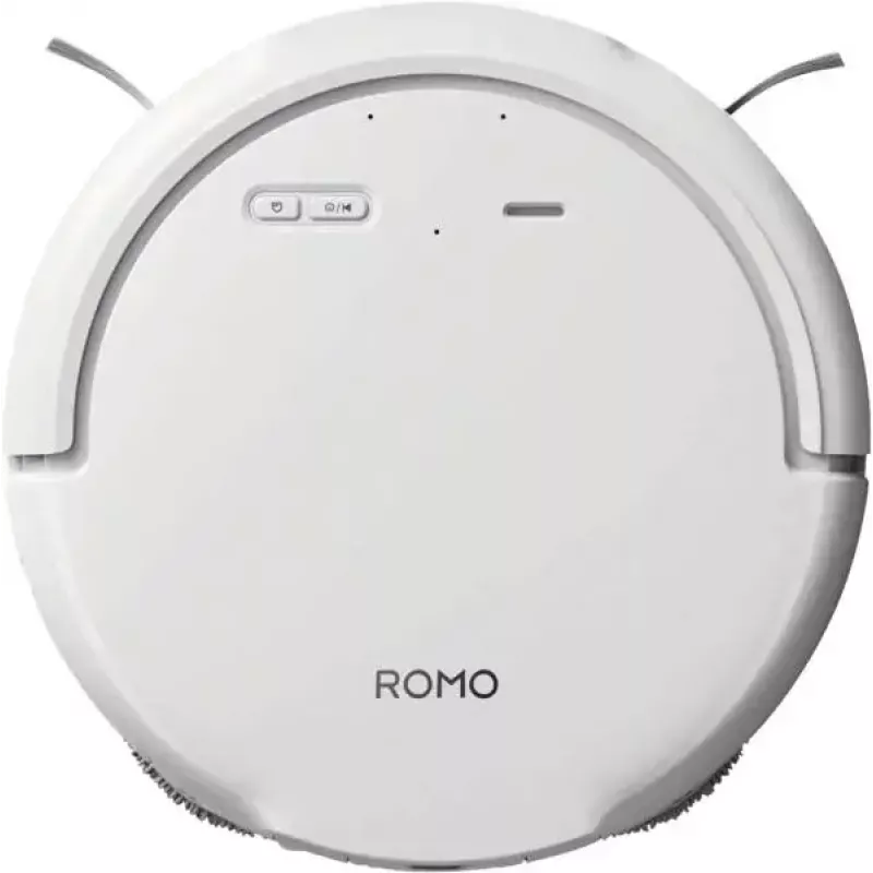 Robot putekļsūcējs un mopas DJI ROMO S (Ūdens tvertnes versija) — balts, 4,4 kg, 0,26 l putekļu tvertne, 4 l tīrā / 3,2 l netīrā ūdens tvertnes, 5000 mAh