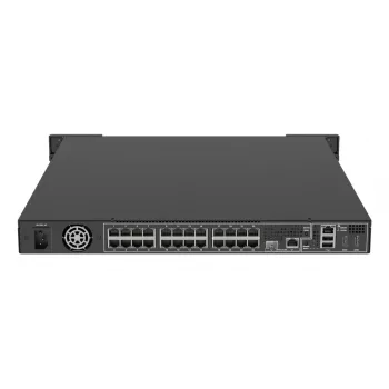Tīkla videoreģistrators AXIS S2224 Mk II 1U melns — 24 kanāli, līdz 7680×4320, 6 TB HDD, 256 GB SSD, RAID 0/1/10