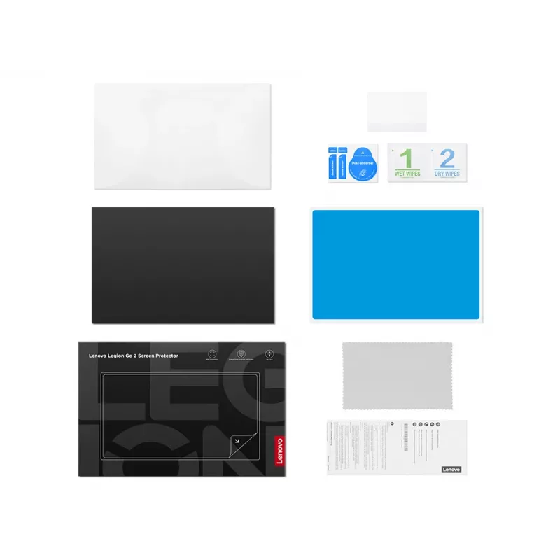 Ekrāna aizsargs Lenovo Legion Go GXJ1R97823 — caurspīdīgs, 200 × 131,9 × 0,33 mm