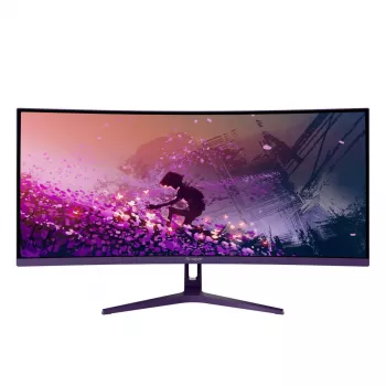 Izliekts datora monitors Arozzi Nova 34 collas (86,4 cm) 3440 x 1440 LED 21:9 1 ms violets