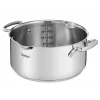 Vārīšanas katlu komplekts Tefal Duetto+ G719S7, nerūsējošais tērauds, 7 gab. (katliņi Ø16/20/24 cm, kastrolis Ø16 cm), indukcija, vāki, cepeškrāsnī drošs līdz 250°C