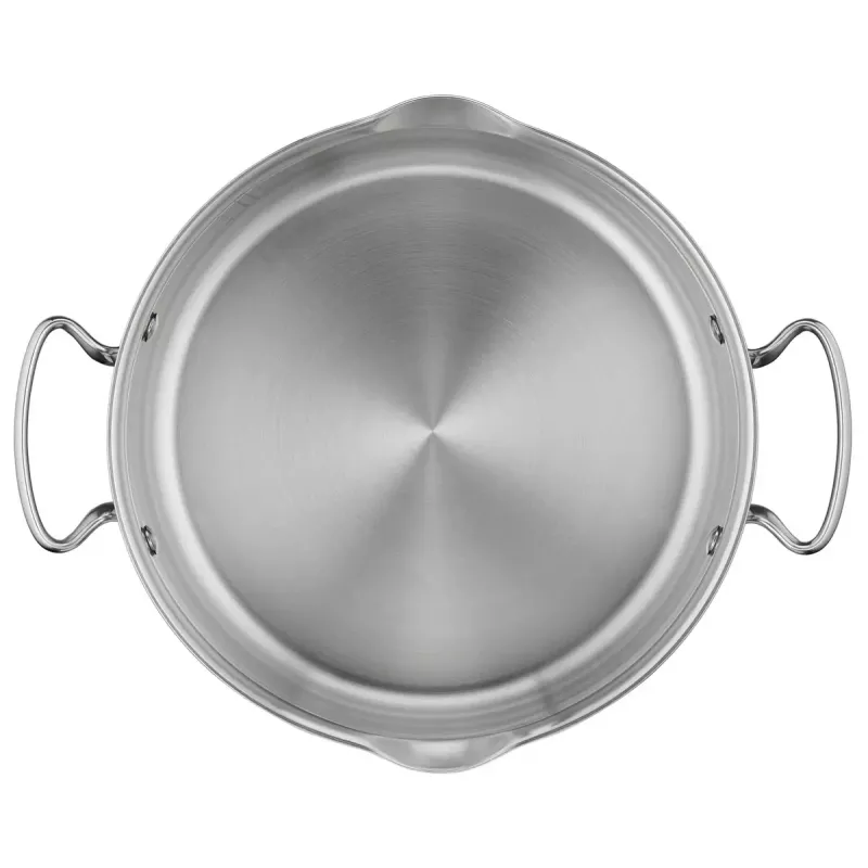 Vārīšanas katlu komplekts Tefal Duetto+ G719S7, nerūsējošais tērauds, 7 gab. (katliņi Ø16/20/24 cm, kastrolis Ø16 cm), indukcija, vāki, cepeškrāsnī drošs līdz 250°C