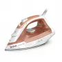 Tefal Virtuo 30 FV2C40E0 gludeklis Sausās un tvaika gludināšanas gludeklis Keramiskā pēda 2000 W Persiku, Balts