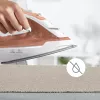 Tefal Virtuo 30 FV2C40E0 gludeklis Sausās un tvaika gludināšanas gludeklis Keramiskā pēda 2000 W Persiku, Balts