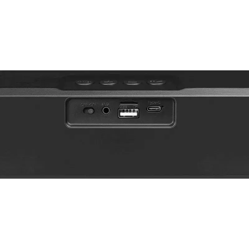 Soundbar DEFENDER Bluetooth Soundbar Z2, Bluetooth 5.3 (LE Audio), 16 W RMS, 100–20000 Hz, USB uzlāde, melns