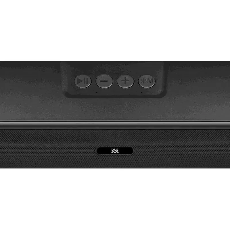 Soundbar DEFENDER Bluetooth Soundbar Z2, Bluetooth 5.3 (LE Audio), 16 W RMS, 100–20000 Hz, USB uzlāde, melns