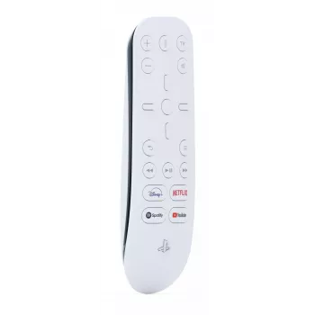 Sony Media Remote, spēļu konsole, televizors, IR bezvadu, spiedpogas, balts