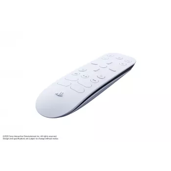 Sony Media Remote, spēļu konsole, televizors, IR bezvadu, spiedpogas, balts