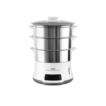 Tefal Convenient Series Deluxe VC502D tvaika katls 3 grozi Galda virsma 900 W Nerūsējošais tērauds, Balts