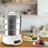 Tefal Convenient Series Deluxe VC502D tvaika katls 3 grozi Galda virsma 900 W Nerūsējošais tērauds, Balts