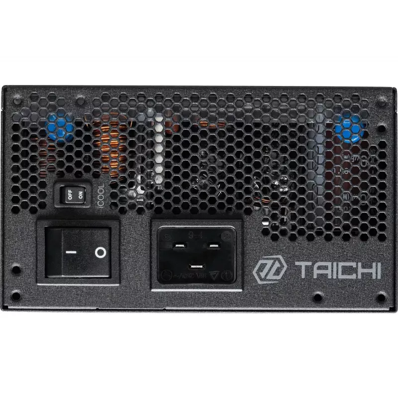 Barošanas bloks ASROCK Taichi TC-1650T 1650 W 20+4 pin ATX 80 PLUS Titanium, 135 mm ventilators, melns