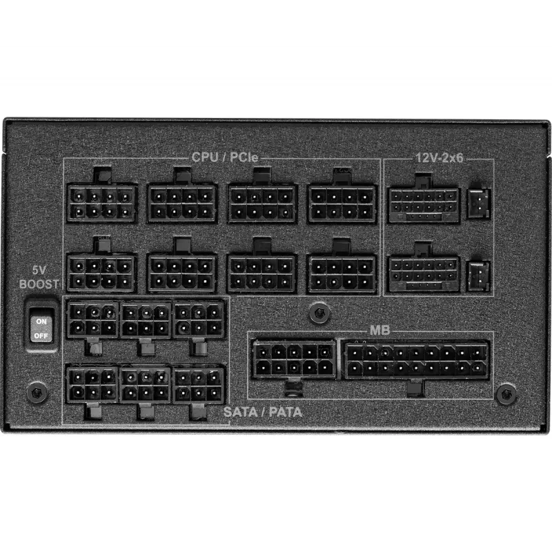 Barošanas bloks ASROCK Taichi TC-1650T 1650 W 20+4 pin ATX 80 PLUS Titanium, 135 mm ventilators, melns