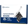 Silverstone ECU06 iekšējais USB 3.2 Gen 2 adapteris PCIe zema profila
